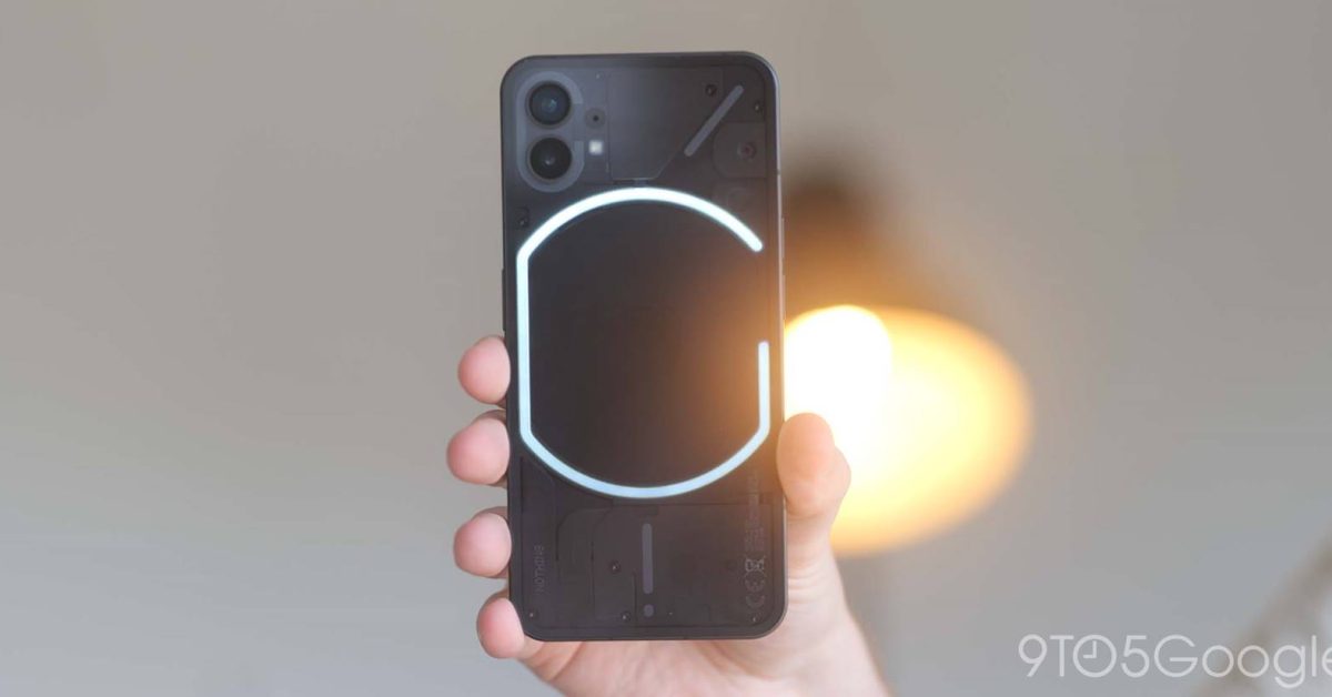 Nothing phone 1 glyph lighting 3