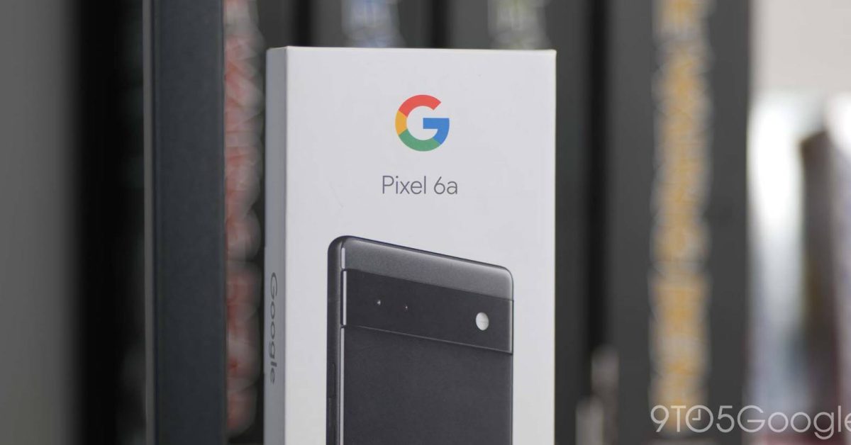 Pixel 6a retail box