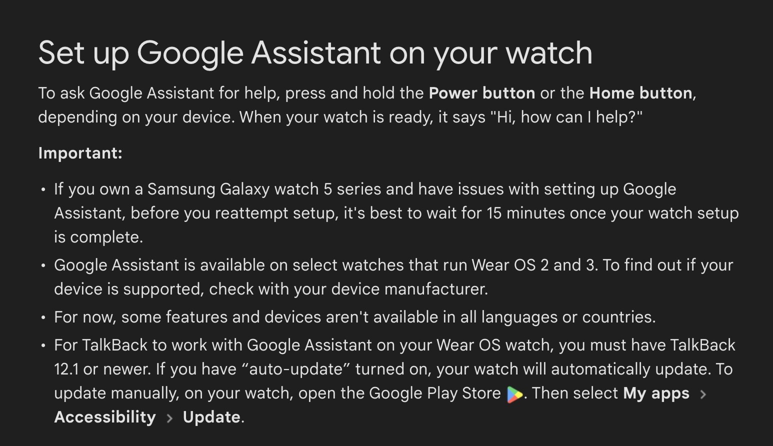 Google details google assistant problems on the galaxy watch 5 535989 2