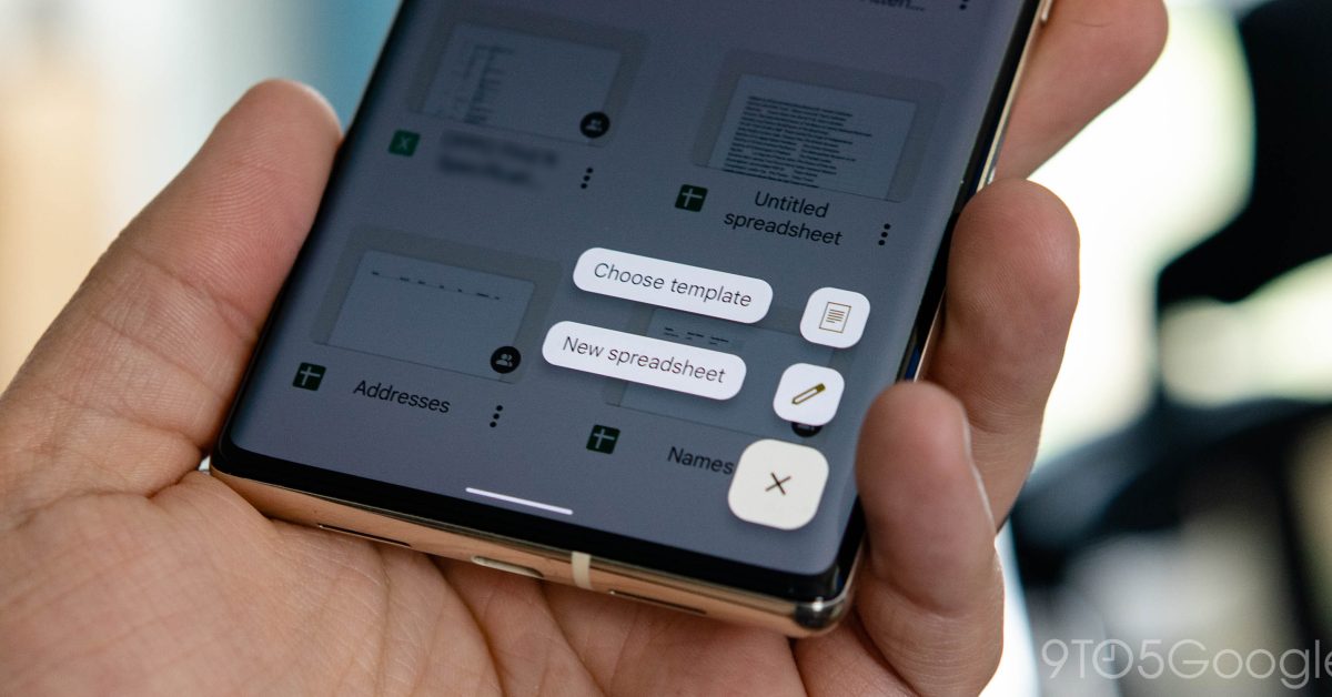 Google sheets android 1