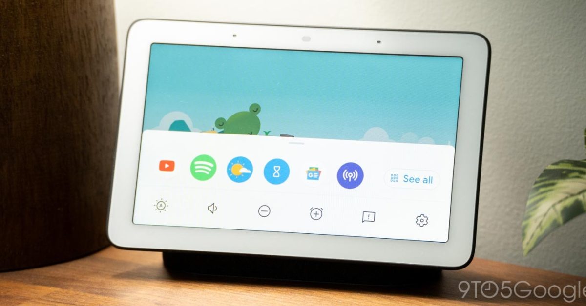 Nest hub app launcher 1