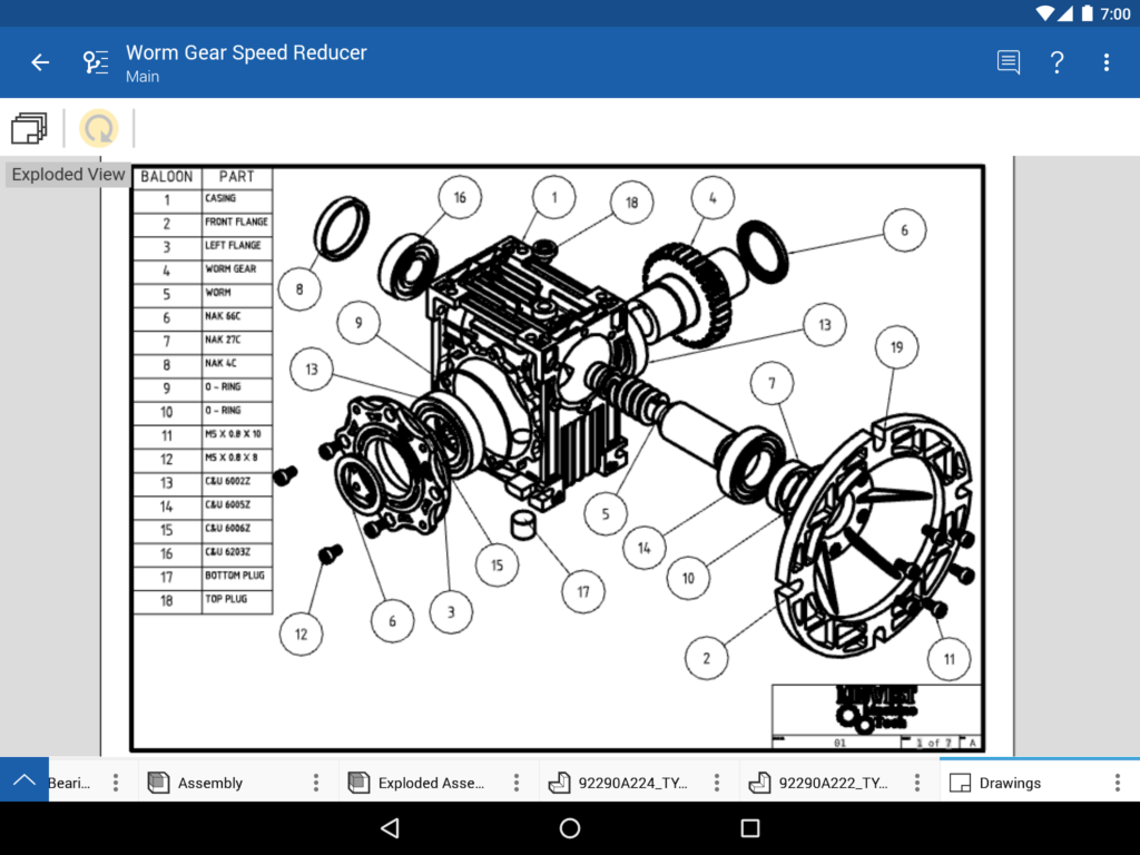 Worm gear