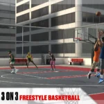 3vs3 basketball graphics