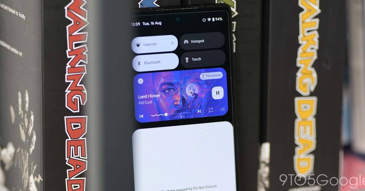 Android 13 new media player ui