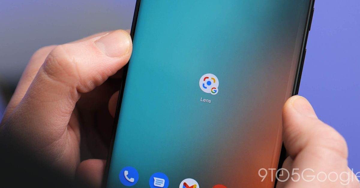 Google lens shortcut