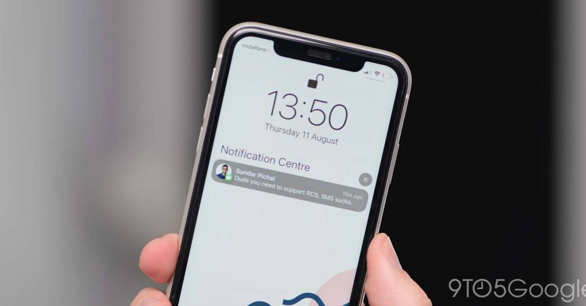 Iphone 11 imessage rcs