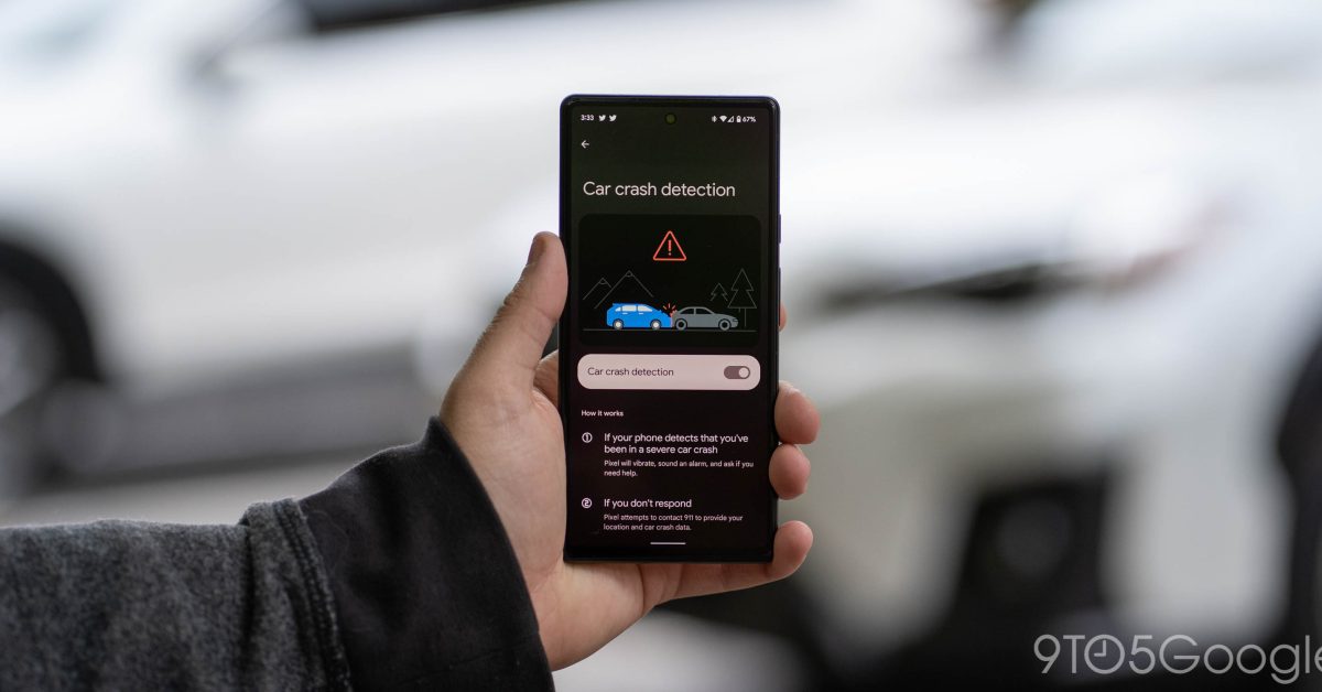Pixel 6 car crash detection 1