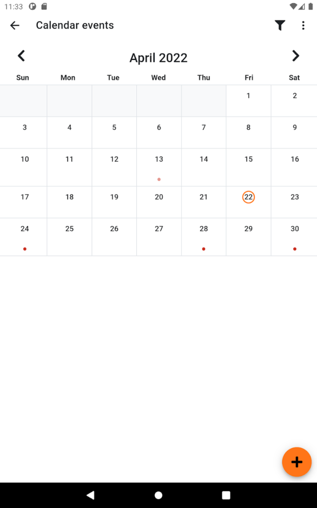 Calendar