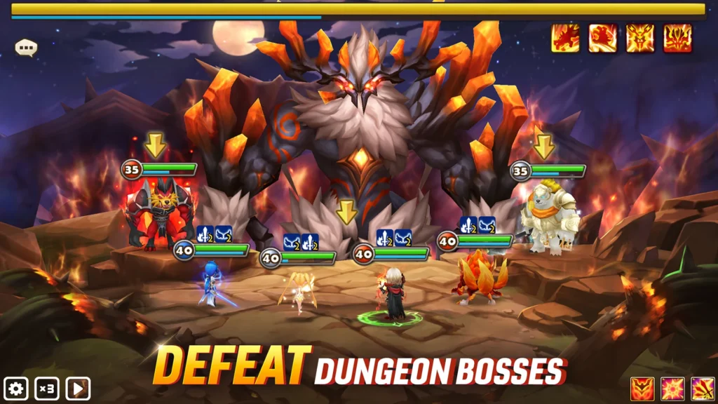 Fight bosses