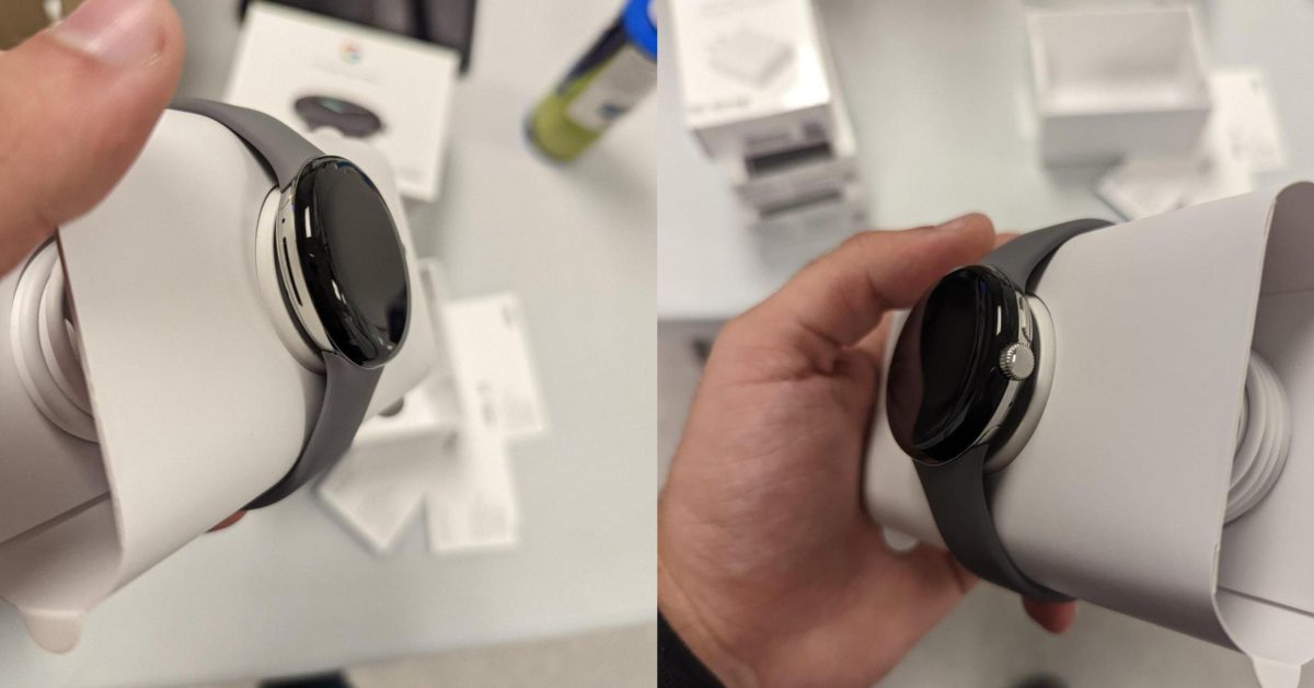 Pixel watch unboxing leak