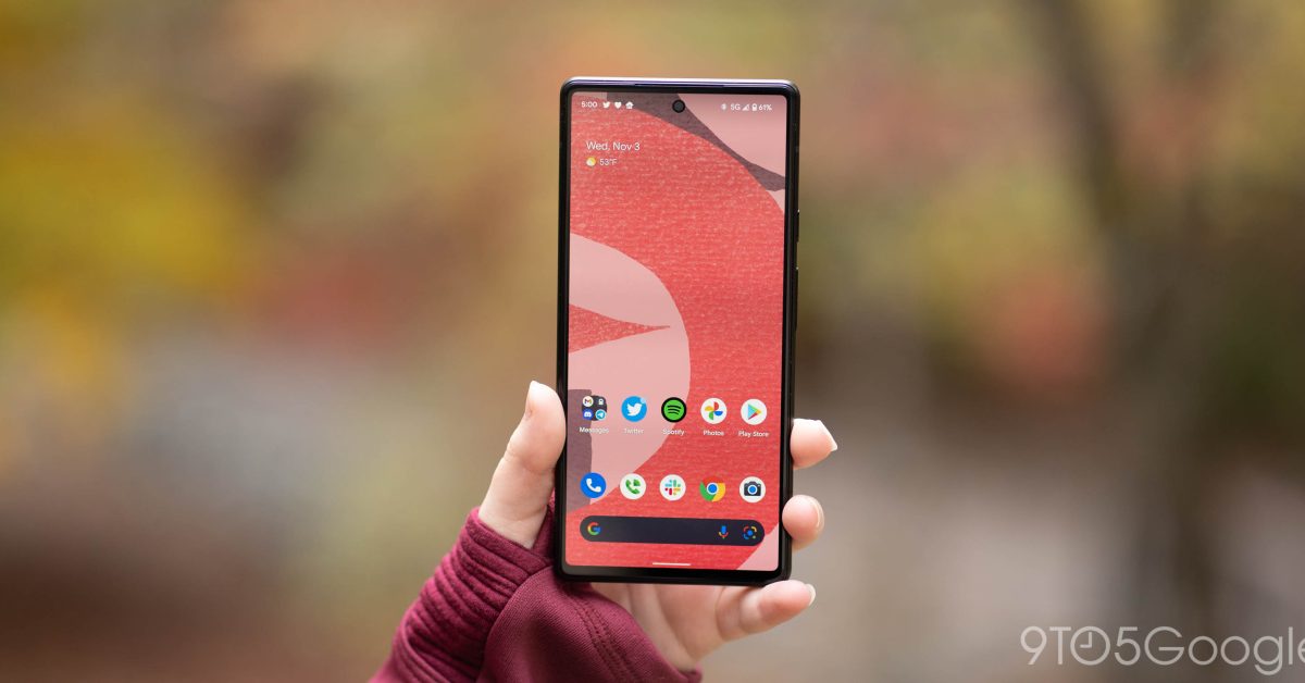 Google pixel 6 5