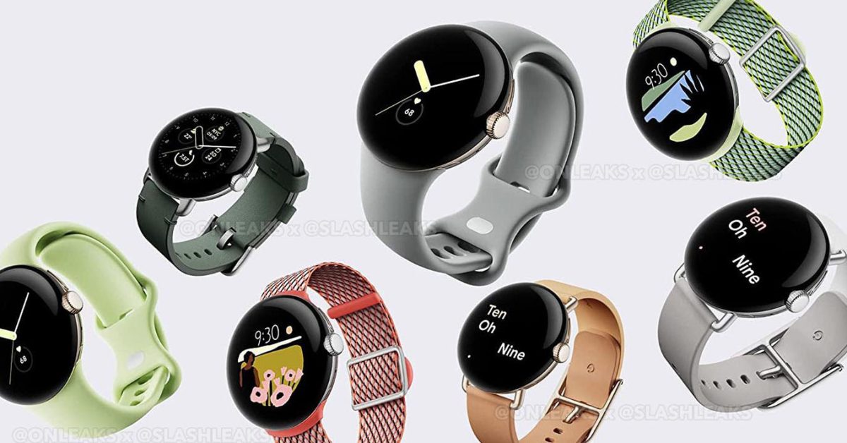 Pixel watch bands leak 5
