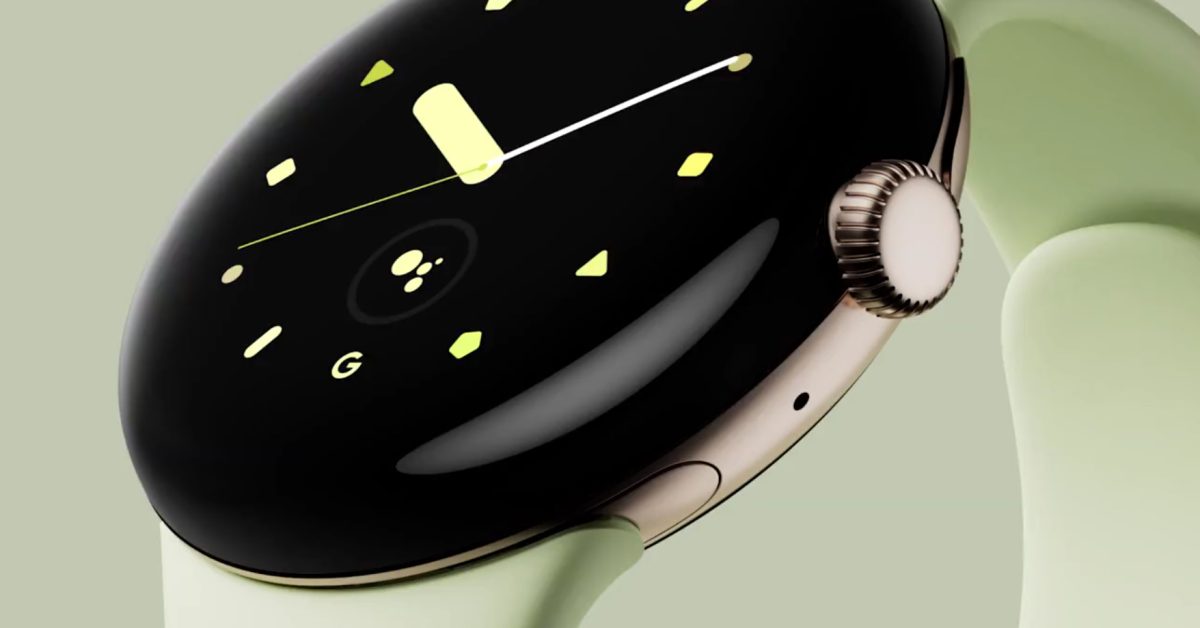 Pixel watch face chaotic shapes