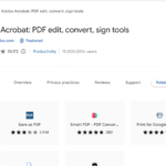 Acrobat extension on chromebook step 1