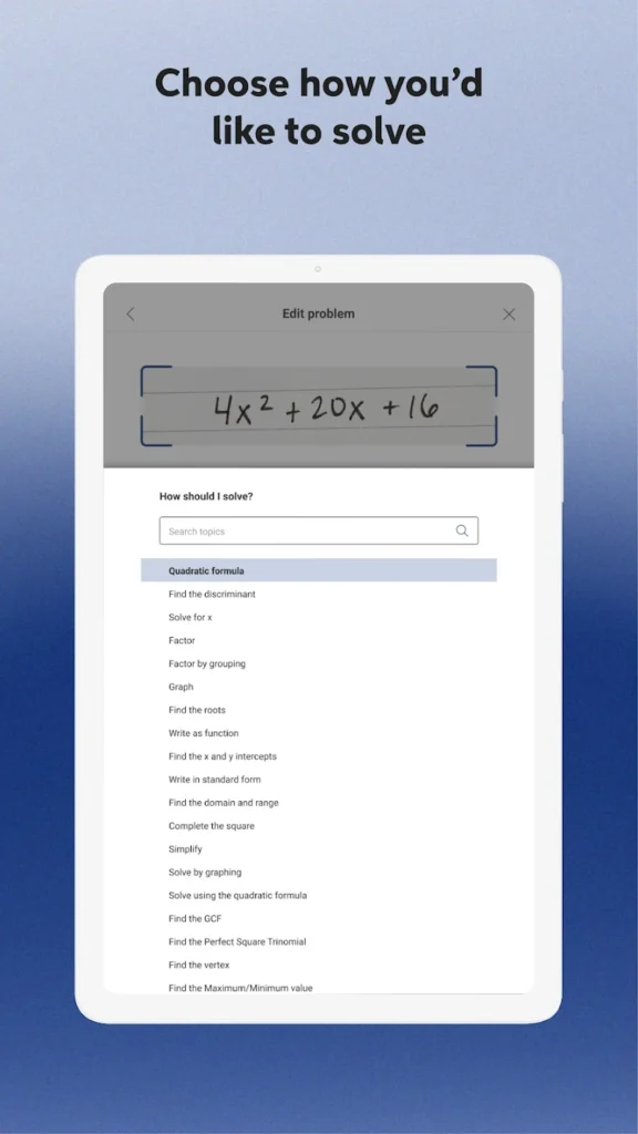 Scan math problem