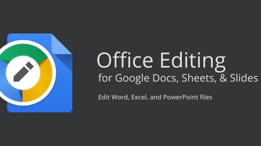 Office editing extension by google logo