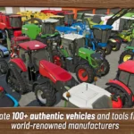 Authentic farming cars