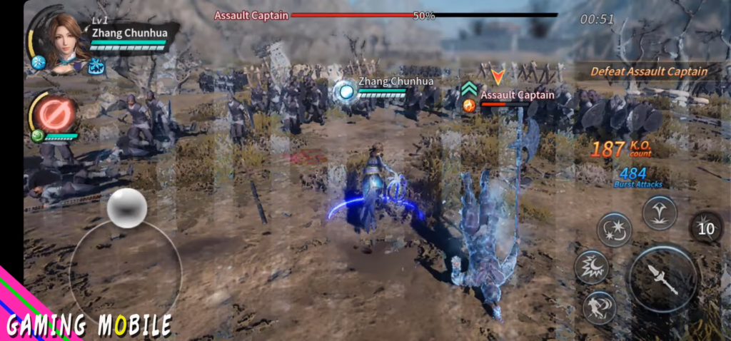 Dynasty warriors m by nexon gameplay android ios 0 43 screenshot