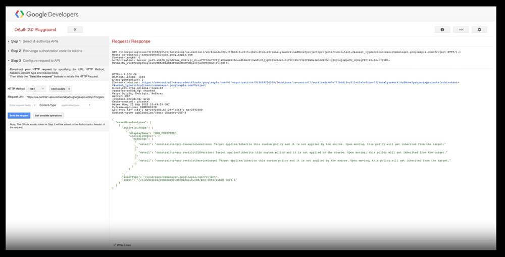 Assured Workloads