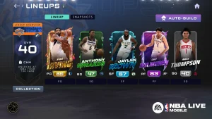 Lineups custom