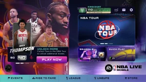 Nba tour unlock