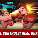 Boxing star game screenshot cover