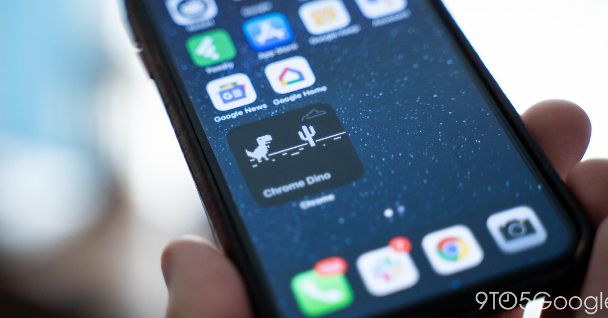 Chrome 90 iphone widget cover