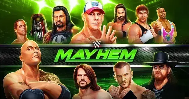Wwe mayhem cover