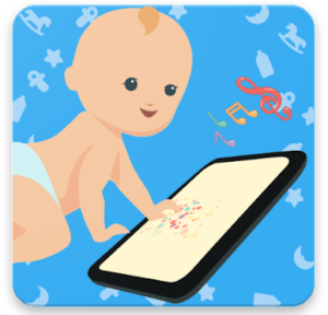 Baby color tap icon