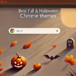 Best fall halloween themes for chrome