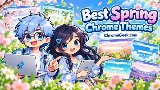 Cover art spring - Best Spring Chrome Themes to revive your life