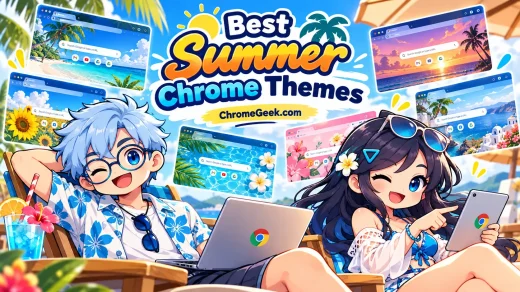 Cover art summer - Best Summer Chrome Themes to Get You Ready for a Vacation