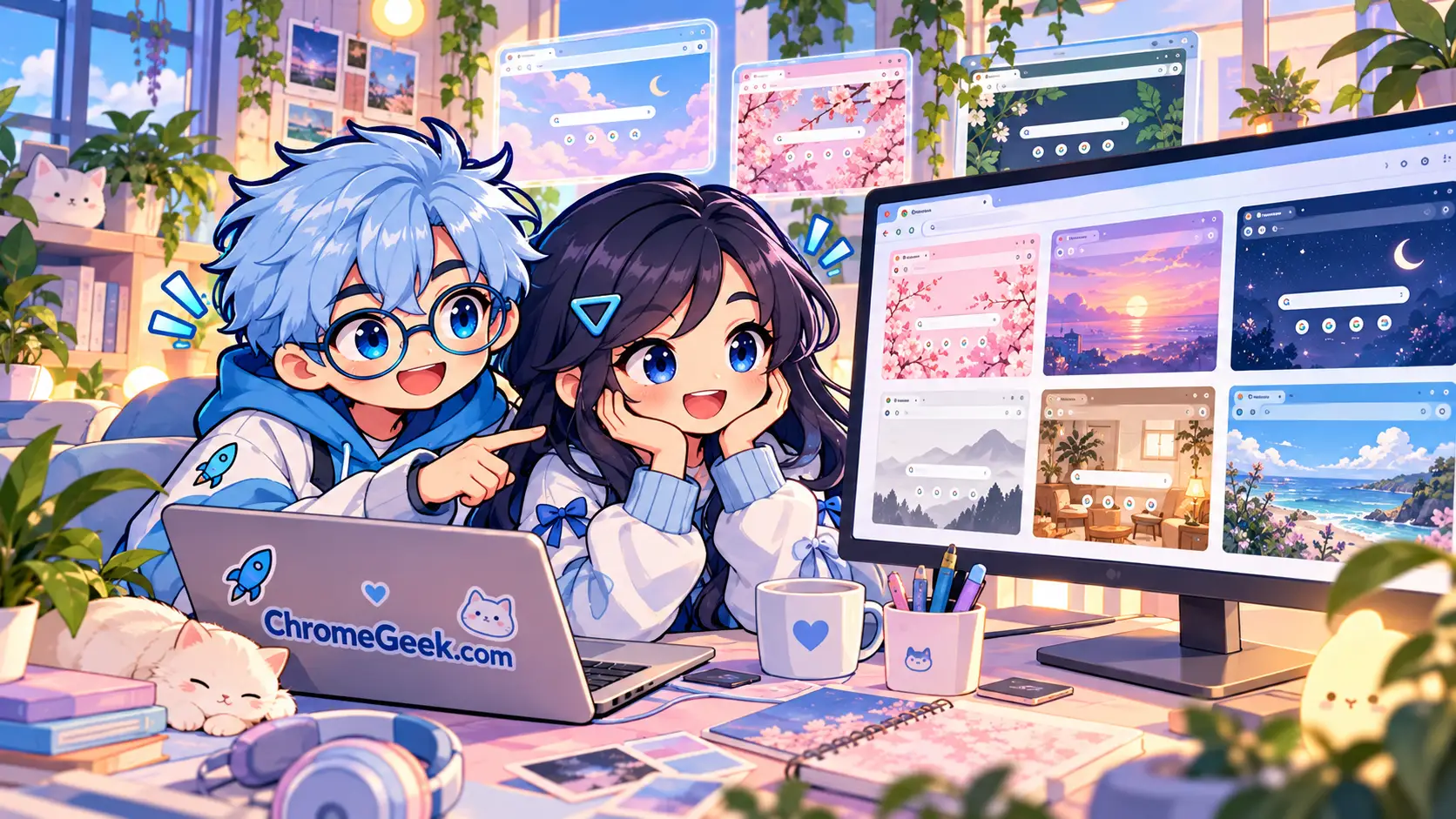 Cover art cozy - Best Aesthetic Chrome Themes for Beautiful Browsing