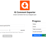 Ig comment export tool