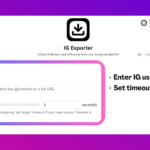 Ig follower export extension