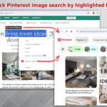 Pinterest search extension