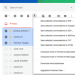 Saveemailsaspdf cloudhq extension