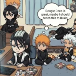 Byakuya using google docs
