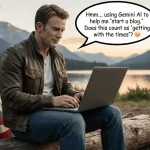 Captain america using gemini ai