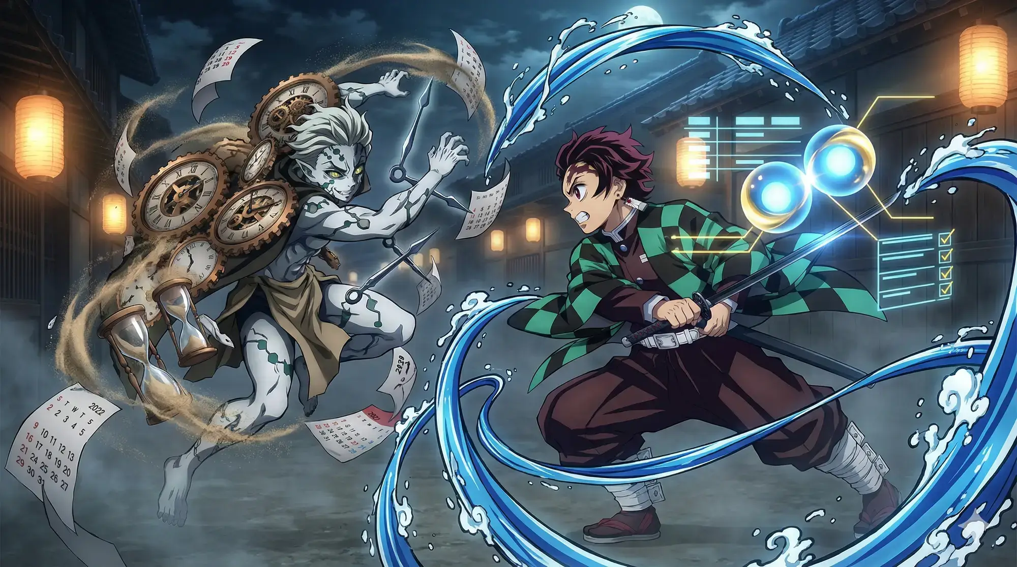 Demon slayer gemini prompt