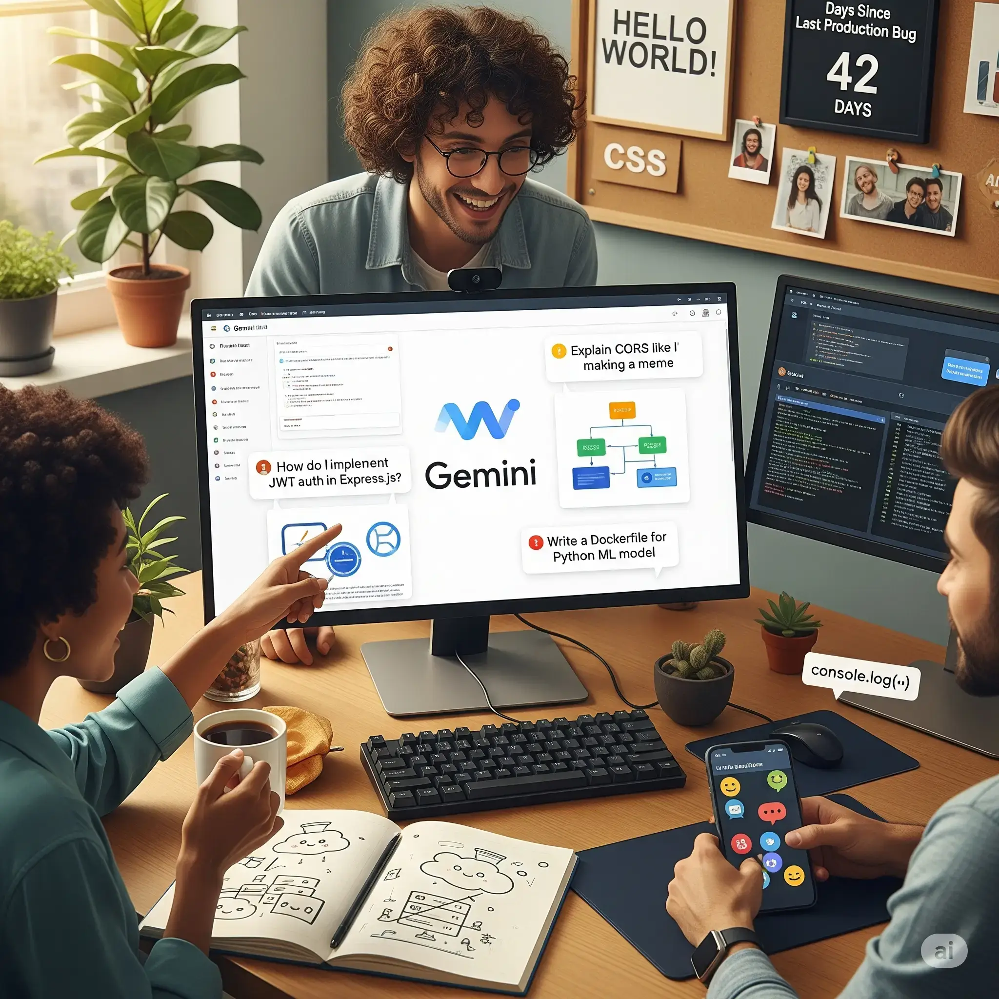 Gemini prompts for developers