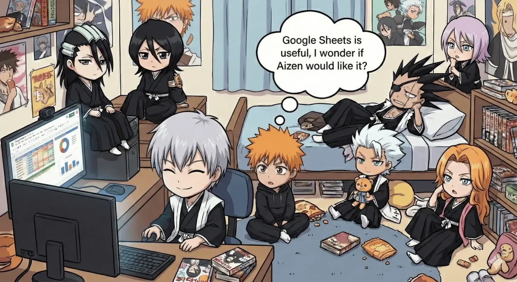 Gin using google sheets