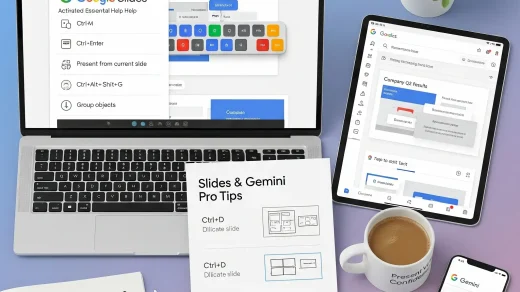 Google slides keyboard shortcuts cheat sheet