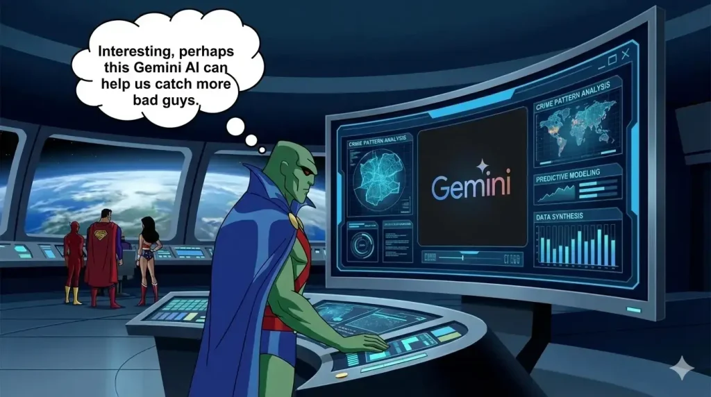 Martian manhunter using gemini ai Martian manhunter using gemini ai