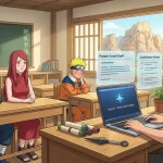Naruto parents at parent teacher conference gemini prompt
