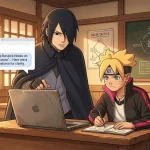 Sasuke and boruto teacher student