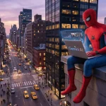 Spiderman using gemini ai