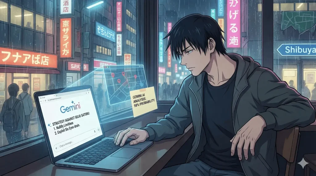 Toji from jjk using gemini ai Toji from jjk using gemini ai