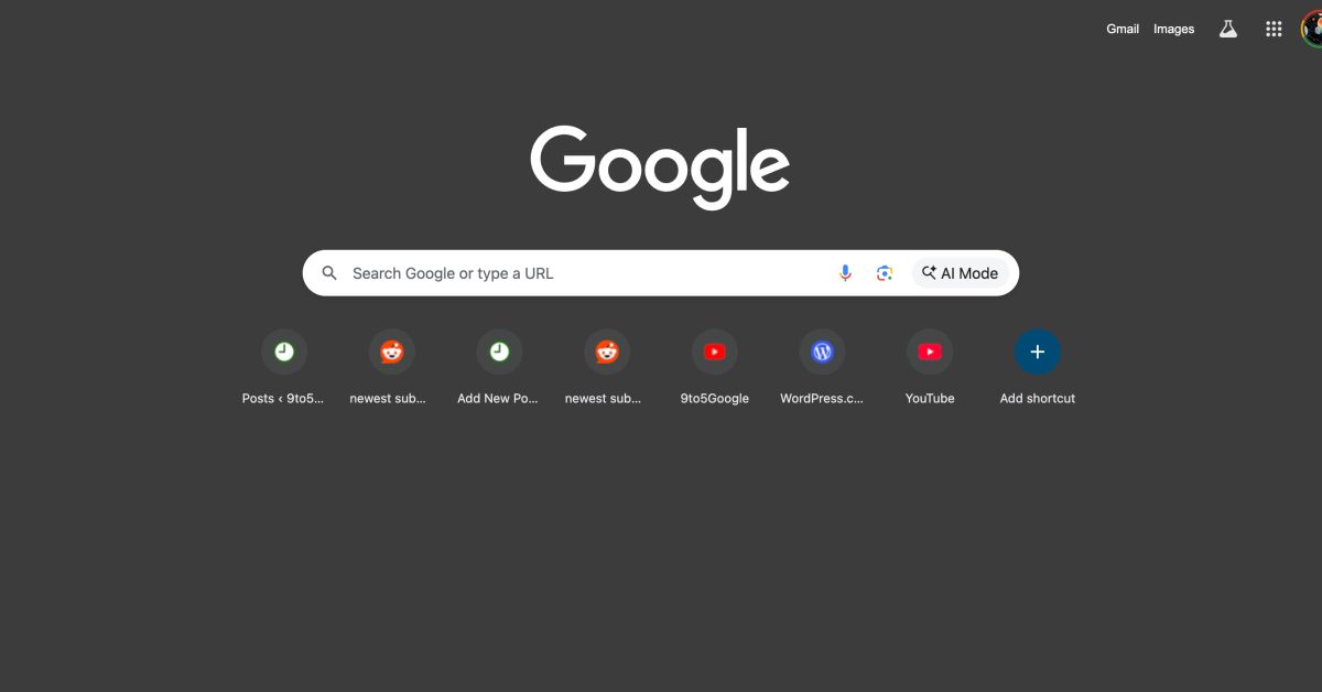 Ai mode chrome new tab page.jpg