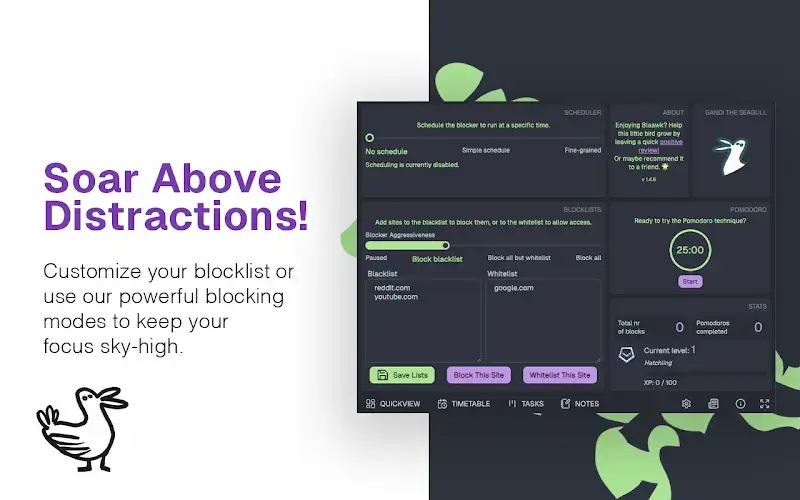 Blaawk chrome extension